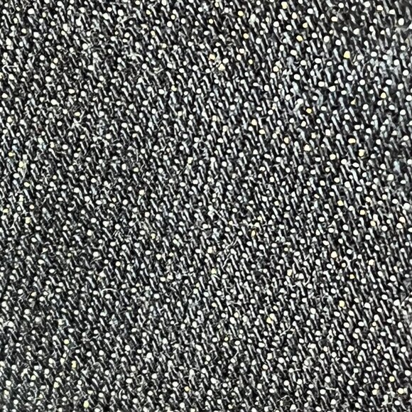 Ruby Rd Petite 6P Straight Leg Jeans Metallic Beaded Blue Denim - Picture 5 of 5